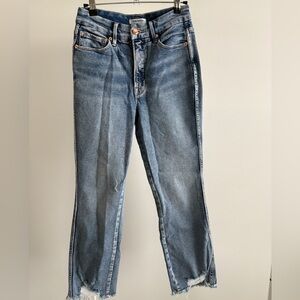Good American Light Blue Straight Leg Jeans